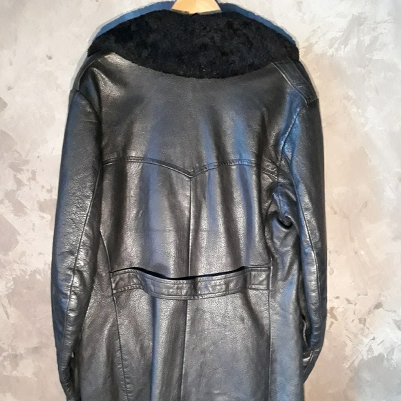 Jackets & Coats Ww2 Vintage Swedish Military Leather Coat Poshmark